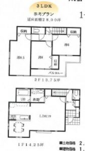 3LDKプラン3780万円
